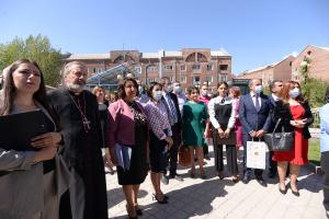 Le 16 septembre au Collège Technique d’État N4 de Gumri du Ministère de l’Éducation, de la Science, de la Culture et du Sport de la RA a eu lieu la cérémonie d’inauguration officielle de la cuisine et de la salle de divertissement pour jeunes